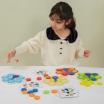 Peacock Colour Matching Game - Viga Toys