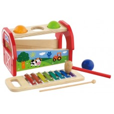 Pound Bench & Xylophone - Viga Toys