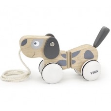 Pull Along Puppy - PolarB - Viga Toys Pull Along Puppy - PolarB - Viga Toys