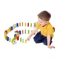 Domino Run Set 116pc - Viga Toys