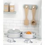 Kitchen Green Wooden with Accessories - Viga Toys