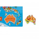 World Magnetic Puzzle - Viga Toys