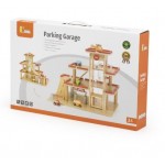 Parking & Gas Station - Wooden Garage - Viga Toys 